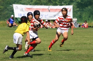 少年ラグビーイベント大盛況でした！