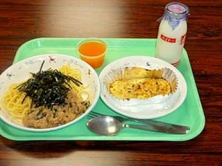 給食の人気メニュー「練馬スパゲティ」